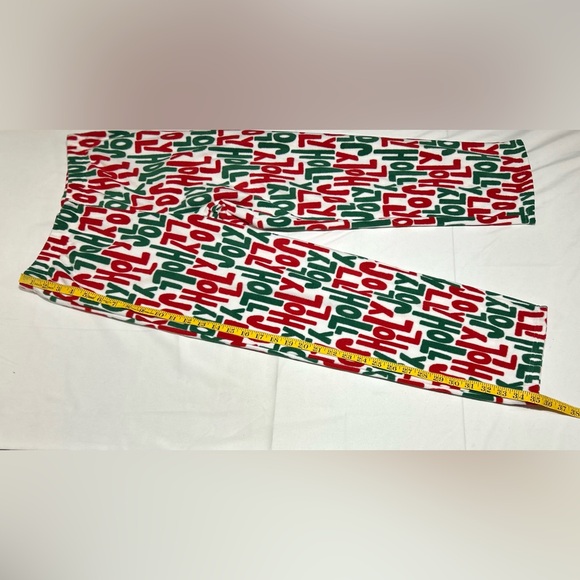 Carter's Boys Size 12 Santa Holly Jolly Jersey & Fleece PJ Set NWT Christmas - Picture 10 of 11